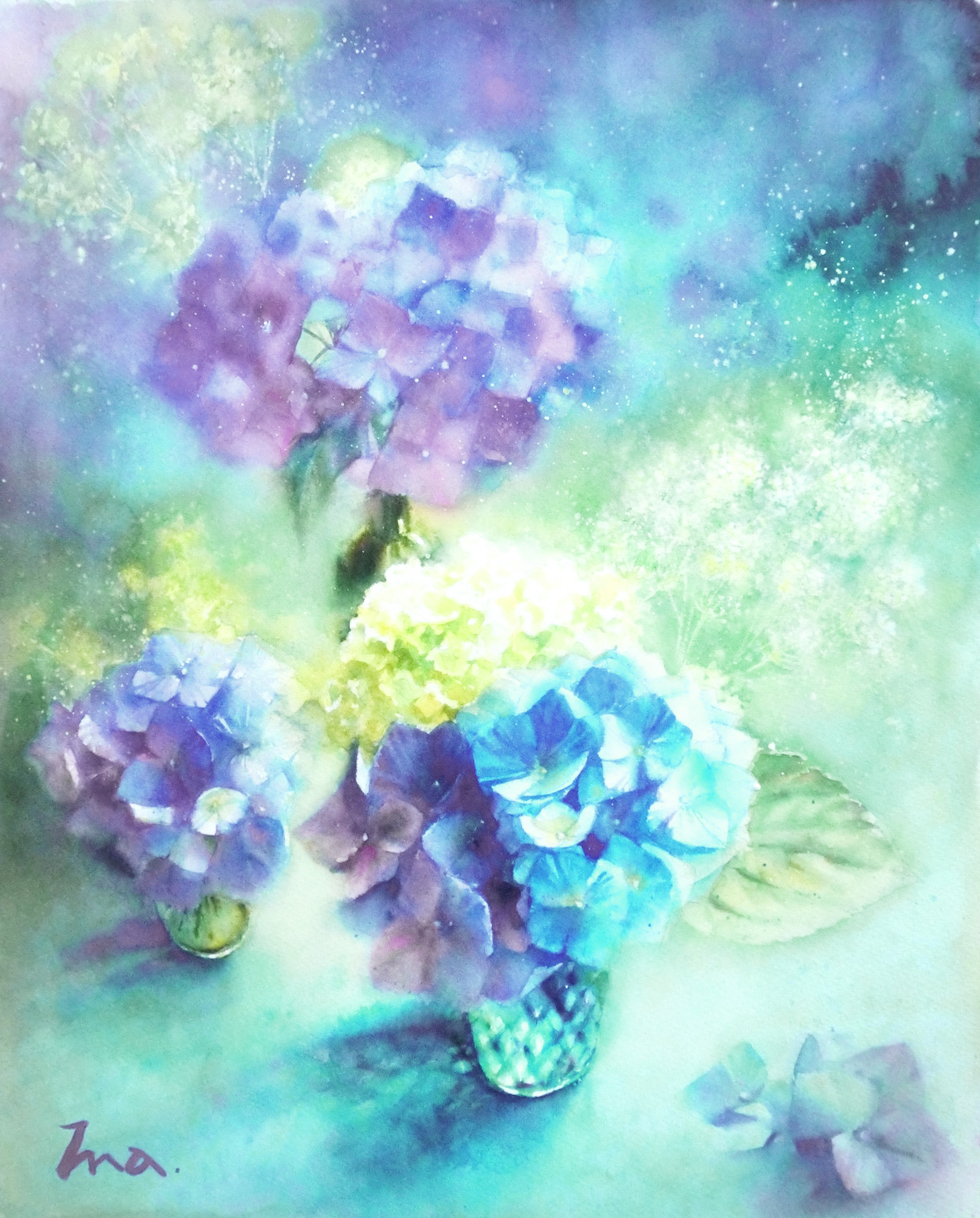 月1回の透明水彩 光と影の透明水彩 DX｜相模大野カルチャーセンター