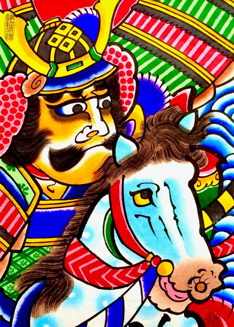 入門 津軽錦絵 (ねぷた絵・津軽凧絵)｜弘前カルチャーセンター