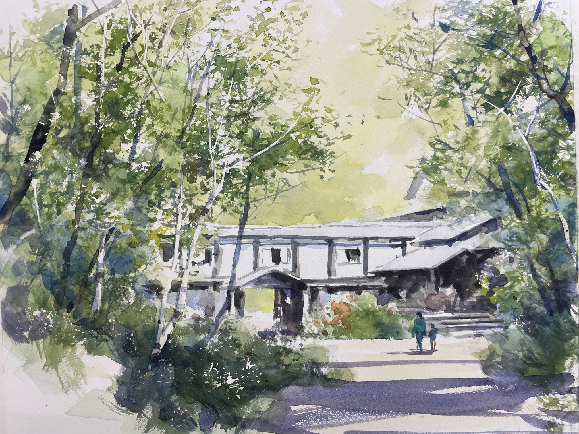 久山一枝の 淡彩スケッチ・水彩画入門｜津田沼カルチャーセンター