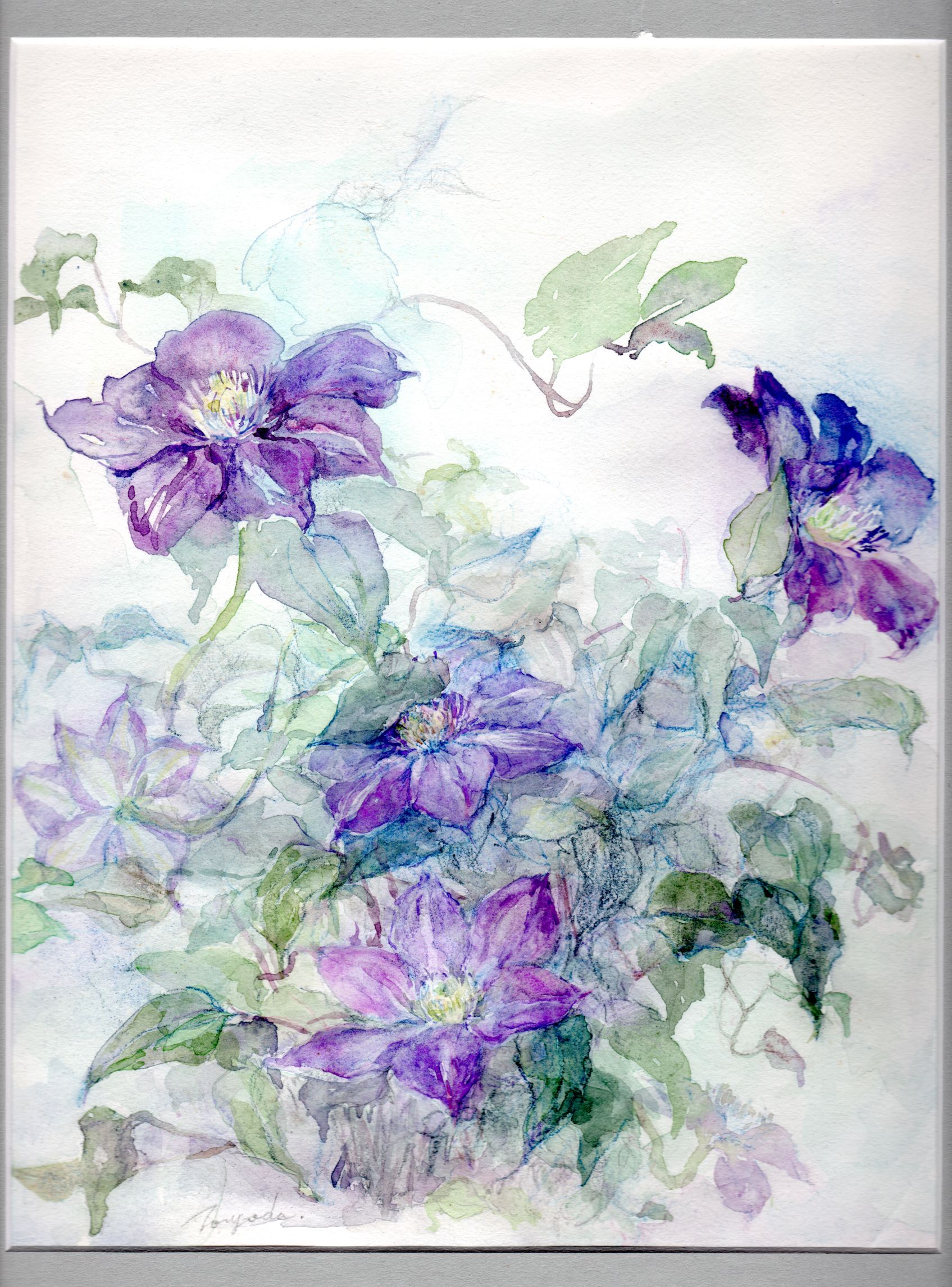 初心者からの水彩画午前｜津田沼カルチャーセンター｜津田沼ビート