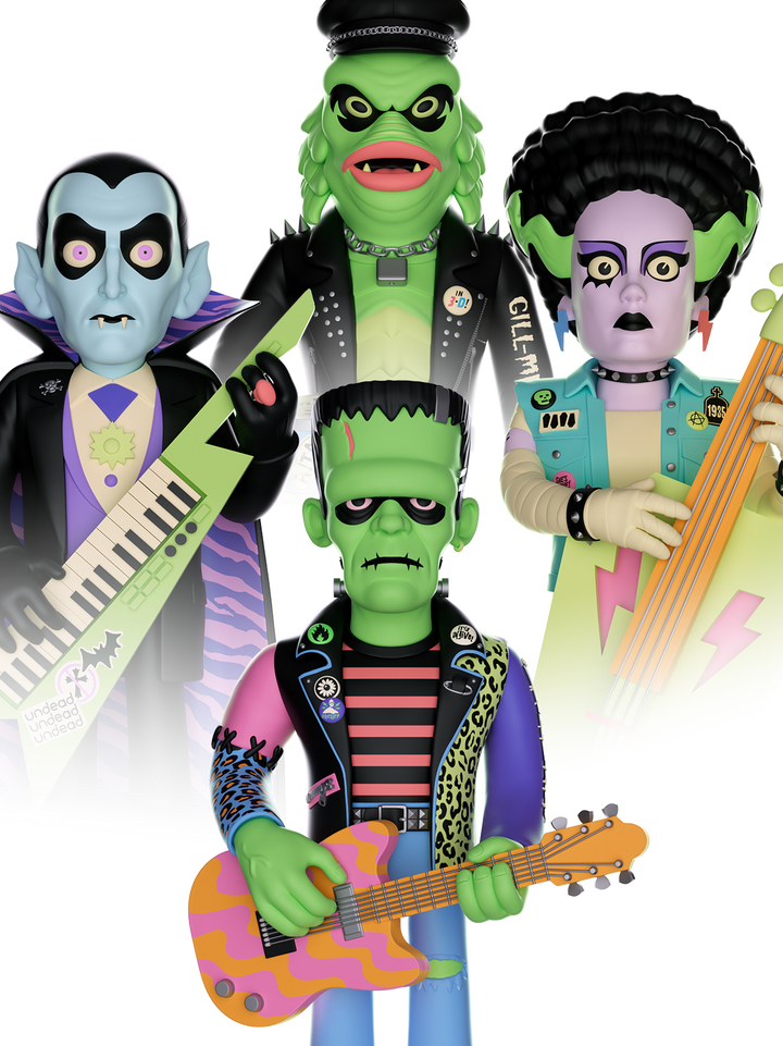 Monster Mosh - Universal Monsters X Lineham 4 Figure Set (Pre-Order)