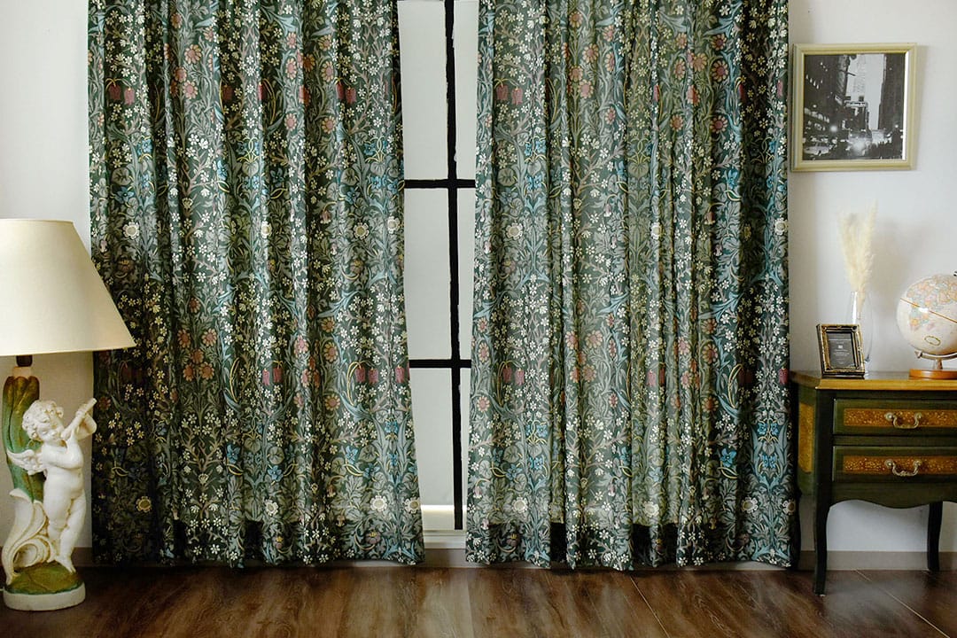 英国カーテン「ブラックトーン」｜William Morris ウィリアム・モリス