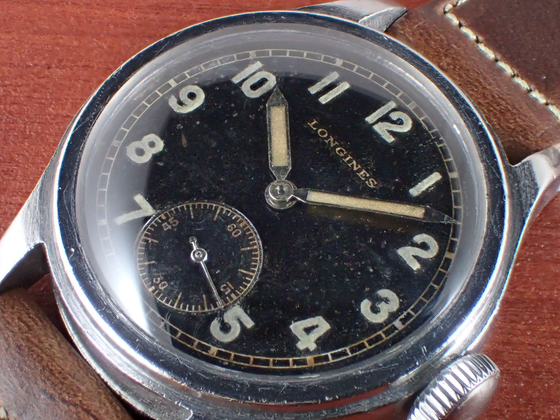 ロンジン ドイツ陸軍 DH ブラックミラーDL 第二次世界大戦 1940年代