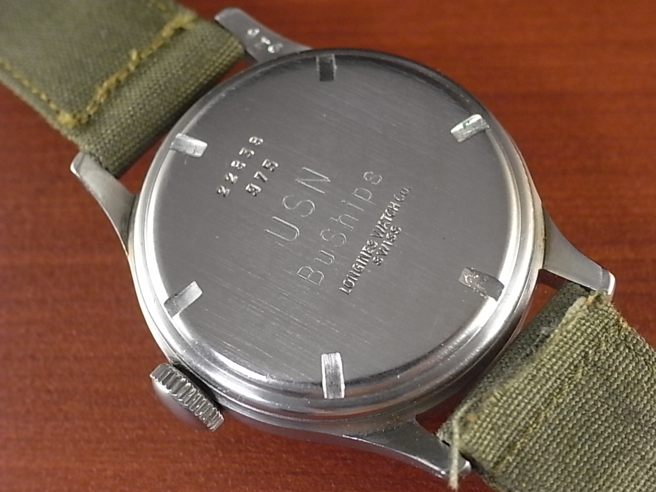 ロンジン ミリタリー 米海軍 USN BUSHIPS 第二次世界大戦 1940年代