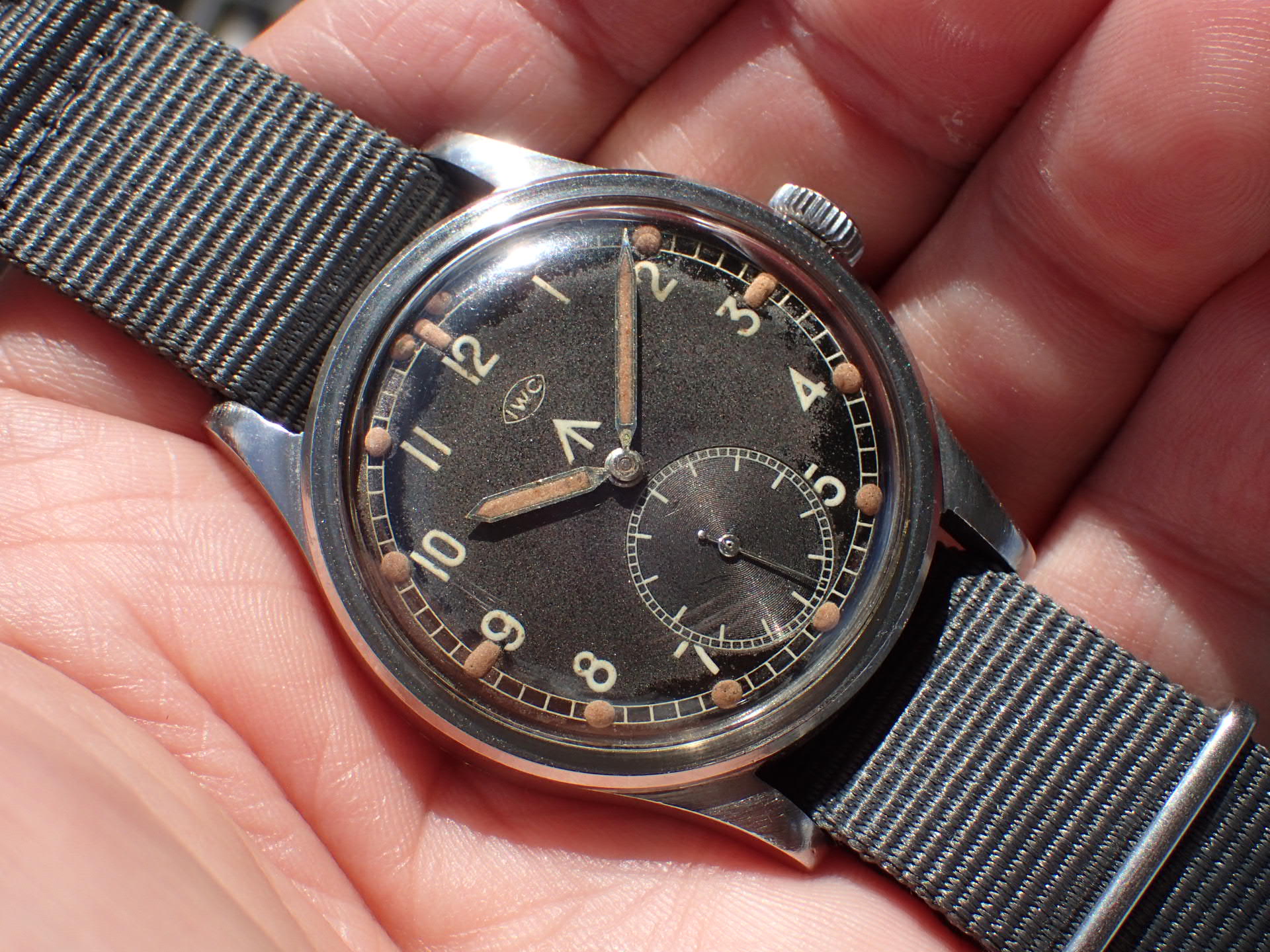 IWC インター マーク10 イギリス陸軍 W.W.W. ダーティダース 1940年代