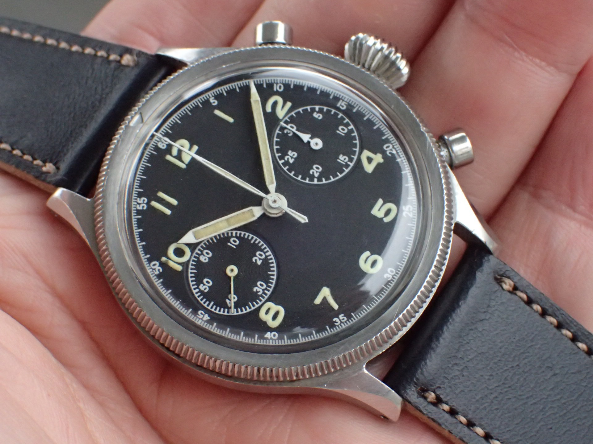 ブレゲ フランス空軍 タイプ20 フライバッククロノグラフ 1950年代
