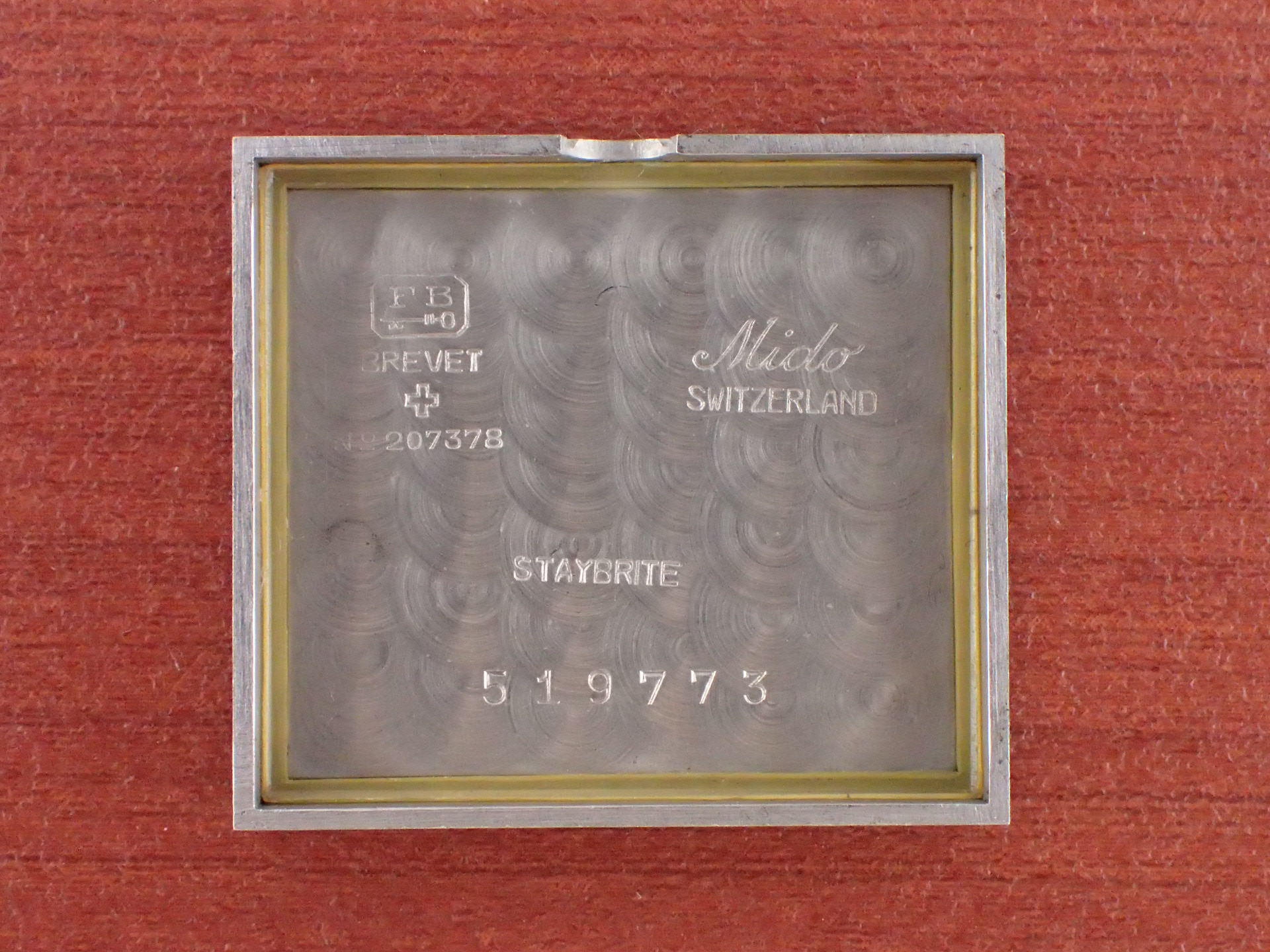 ミドー レクタンギュラー スライド防水ケース 1940年代 | VINTAGE