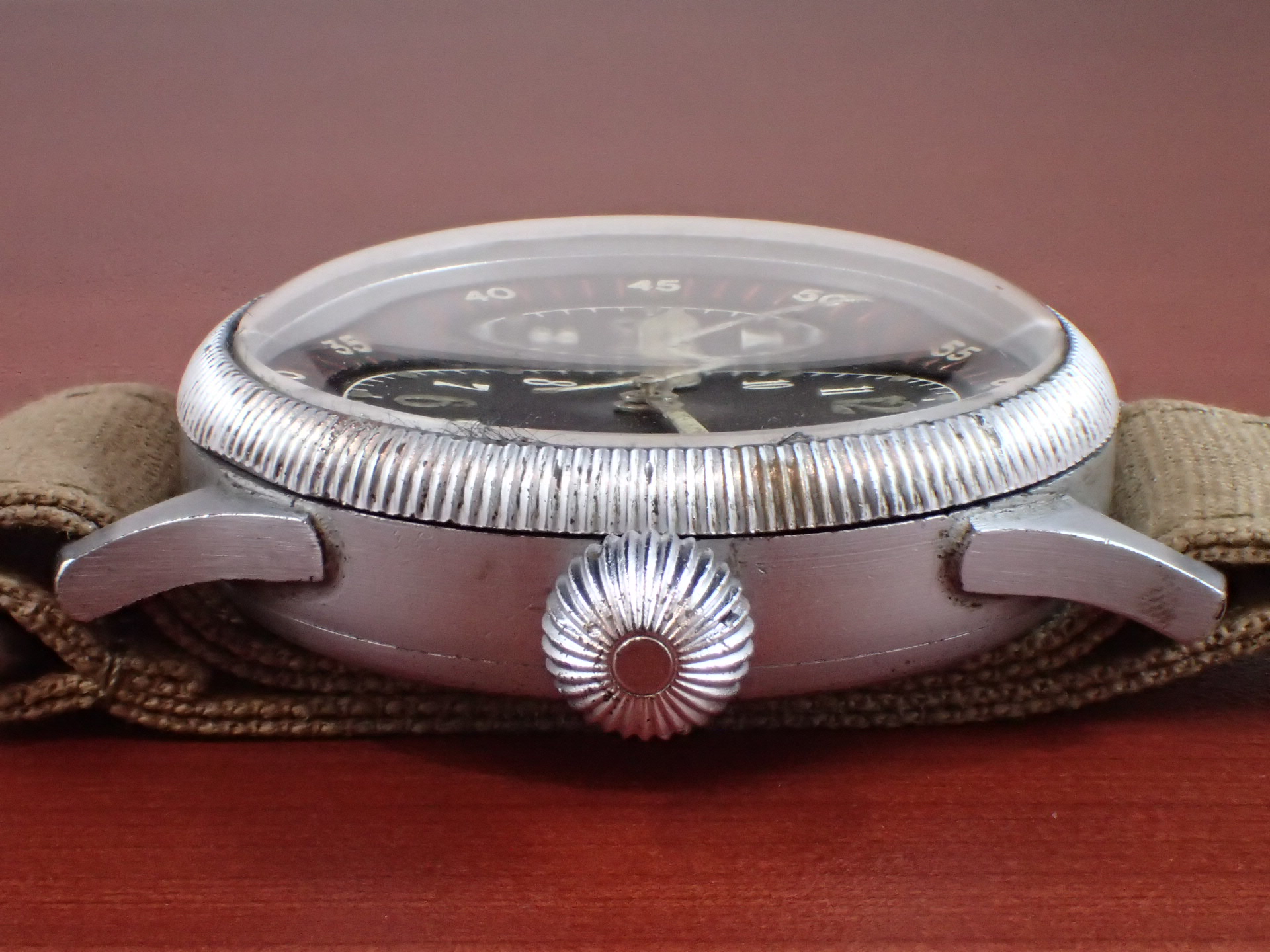 精工舎 天測時計 ”神風” 旧日本海軍航空隊 未支給品 1940年代