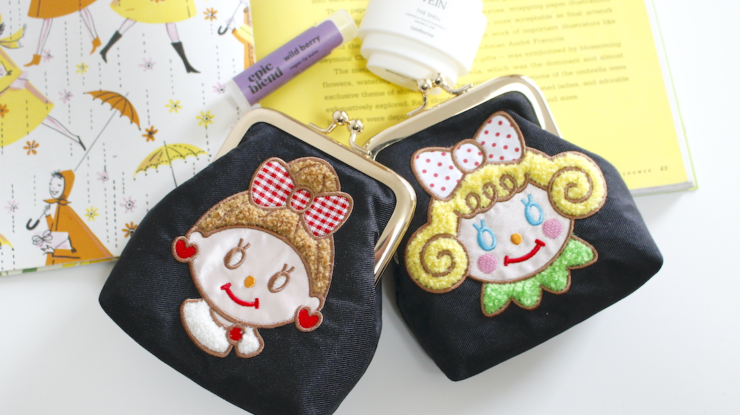 Re-arrival♡がま口ポーチ - カーリーコレクション