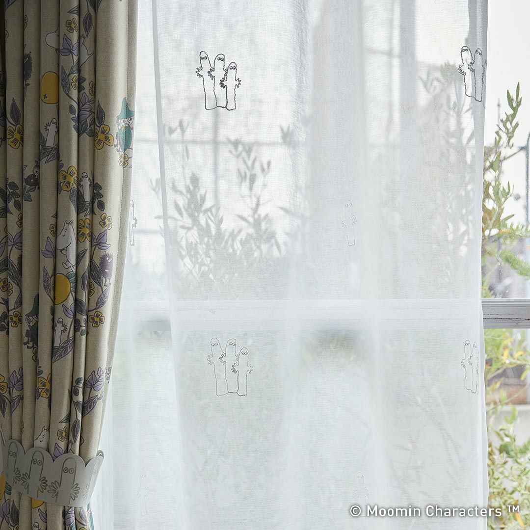 ムーミン レースカーテン (MOOMIN)｜スミノエ公式通販｜カーペットマルシェ