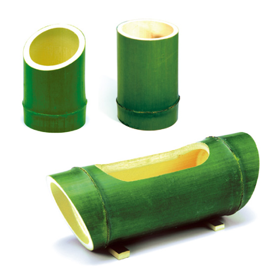 竹製正月花器 青竹 | 株式会社カレント - 花器・花材・ラッピング