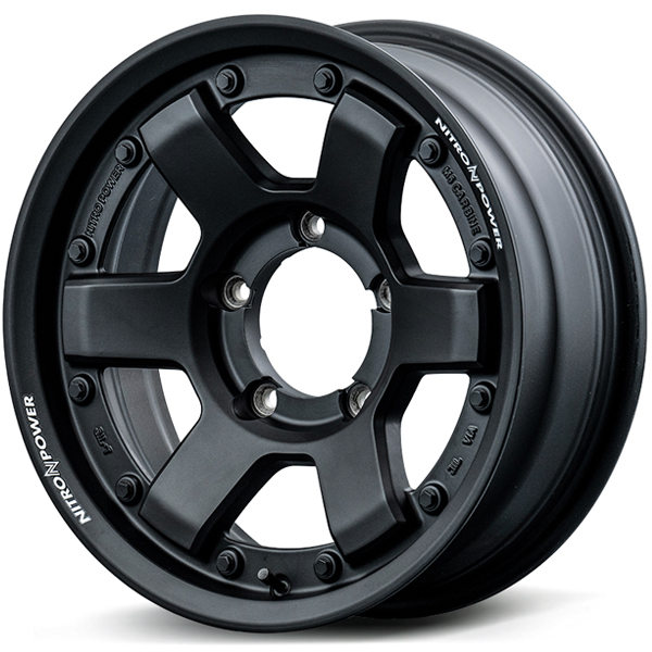 ジムニーノマド JC74専用 ナイトロパワー M6 カービン(ブラック) 16