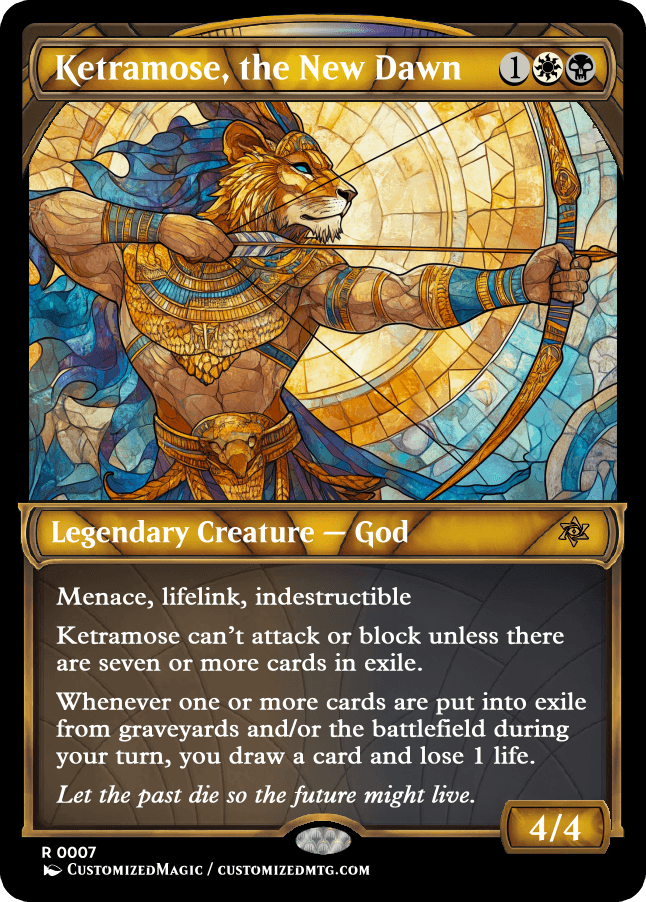 Ketramose, The New Dawn | Magic The Gathering Proxy Cards