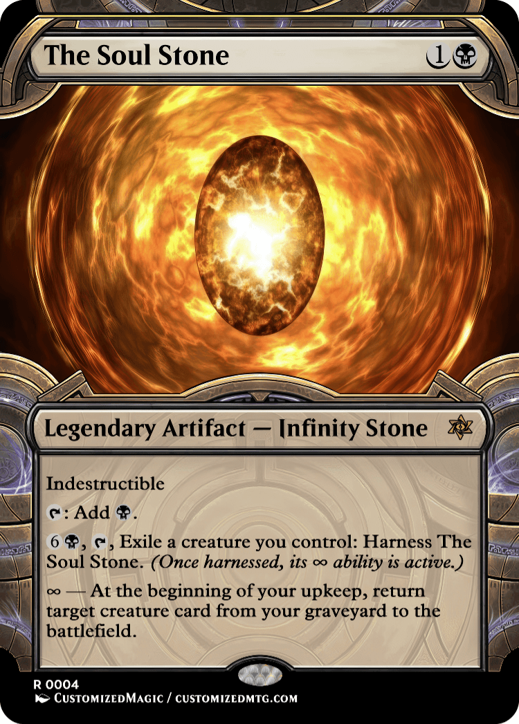 The Soul Stone | Magic The Gathering Proxy Cards