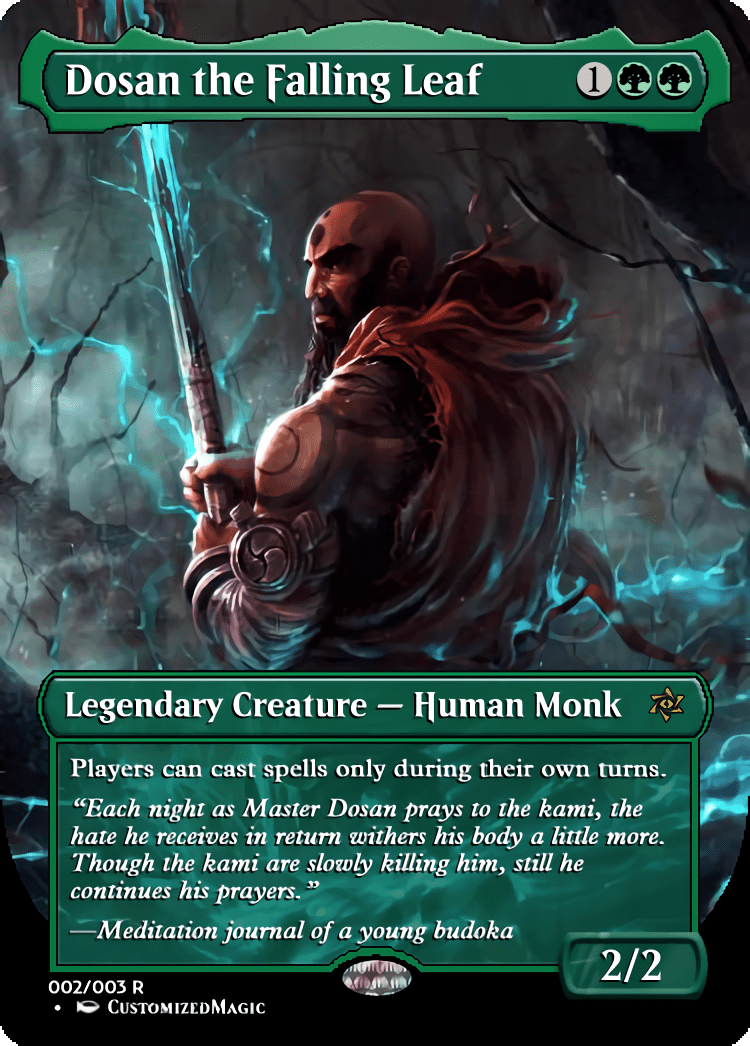 Dosan The Falling Leaf | Magic The Gathering Proxy Cards