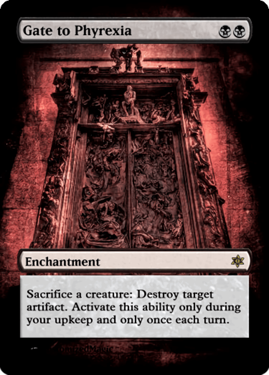 Gate To Phyrexia | Magic The Gathering Proxy Cards
