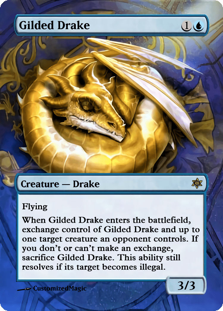 Gilded Drake | Magic The Gathering Proxy Cards