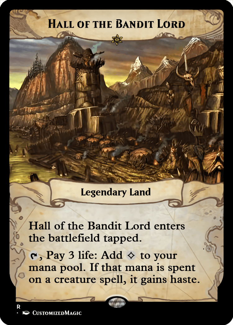 Hall Of The Bandit Lord | Magic The Gathering Proxy Cards