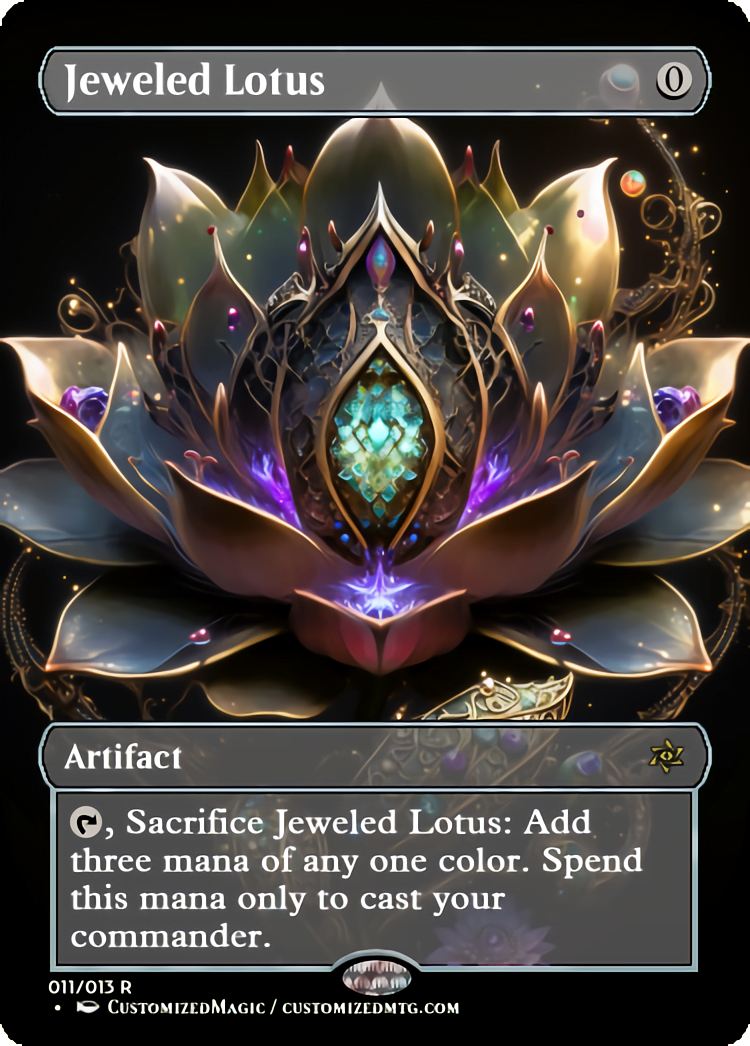Jeweled Lotus | Magic The Gathering Proxy Cards