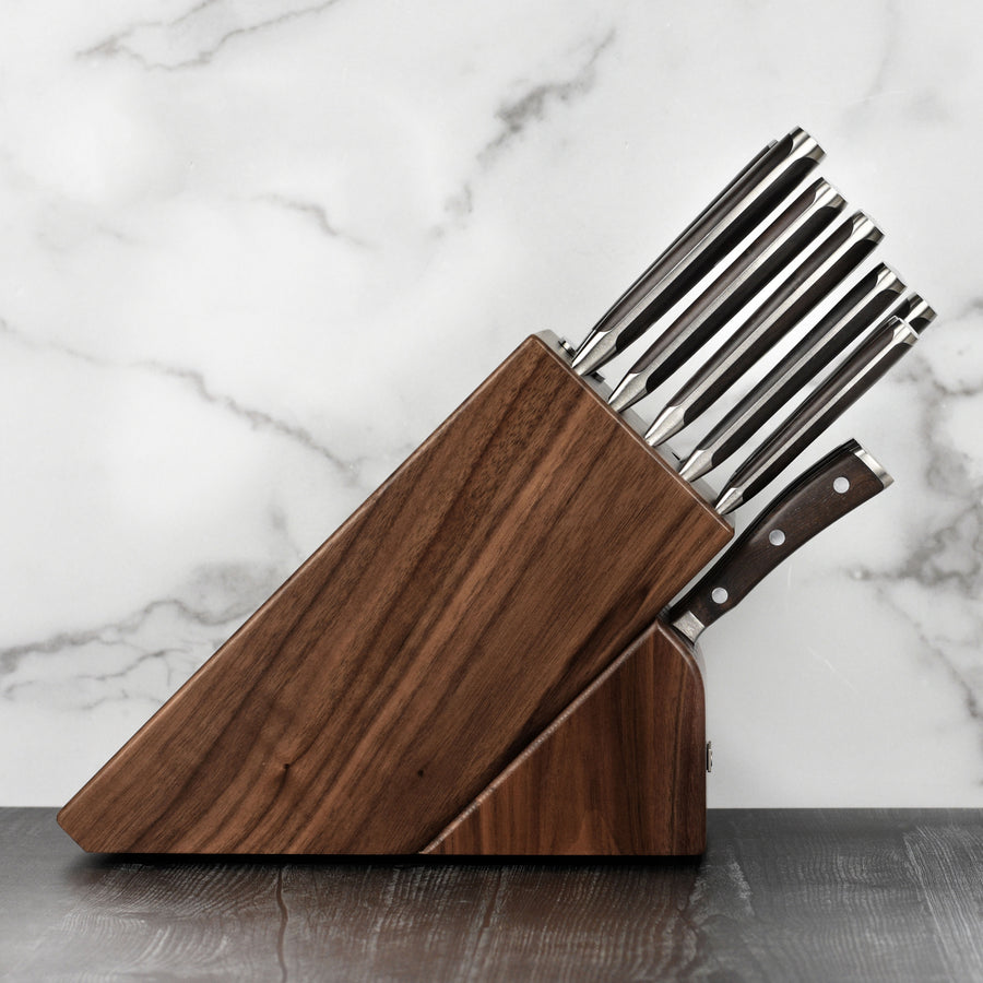Wusthof Ikon Knife Block Set - 16 Piece - Blackwood – Cutlery and More