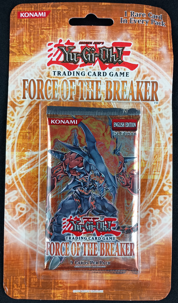 Yu-Gi-Oh! Force of the Breaker 1st Edition (2007) Sealed Blister