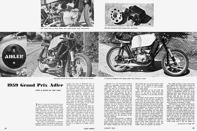 Tohatsu Runpet Sport | Cycle World | JANUARY 1963