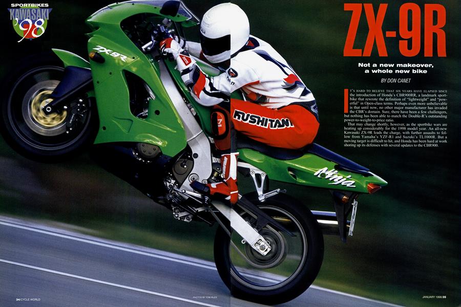 Zx-9r | Cycle World | JANUARY 1998