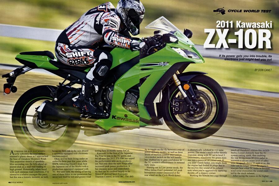 2011 Kawasaki Zx-10r | Cycle World | MAY '11