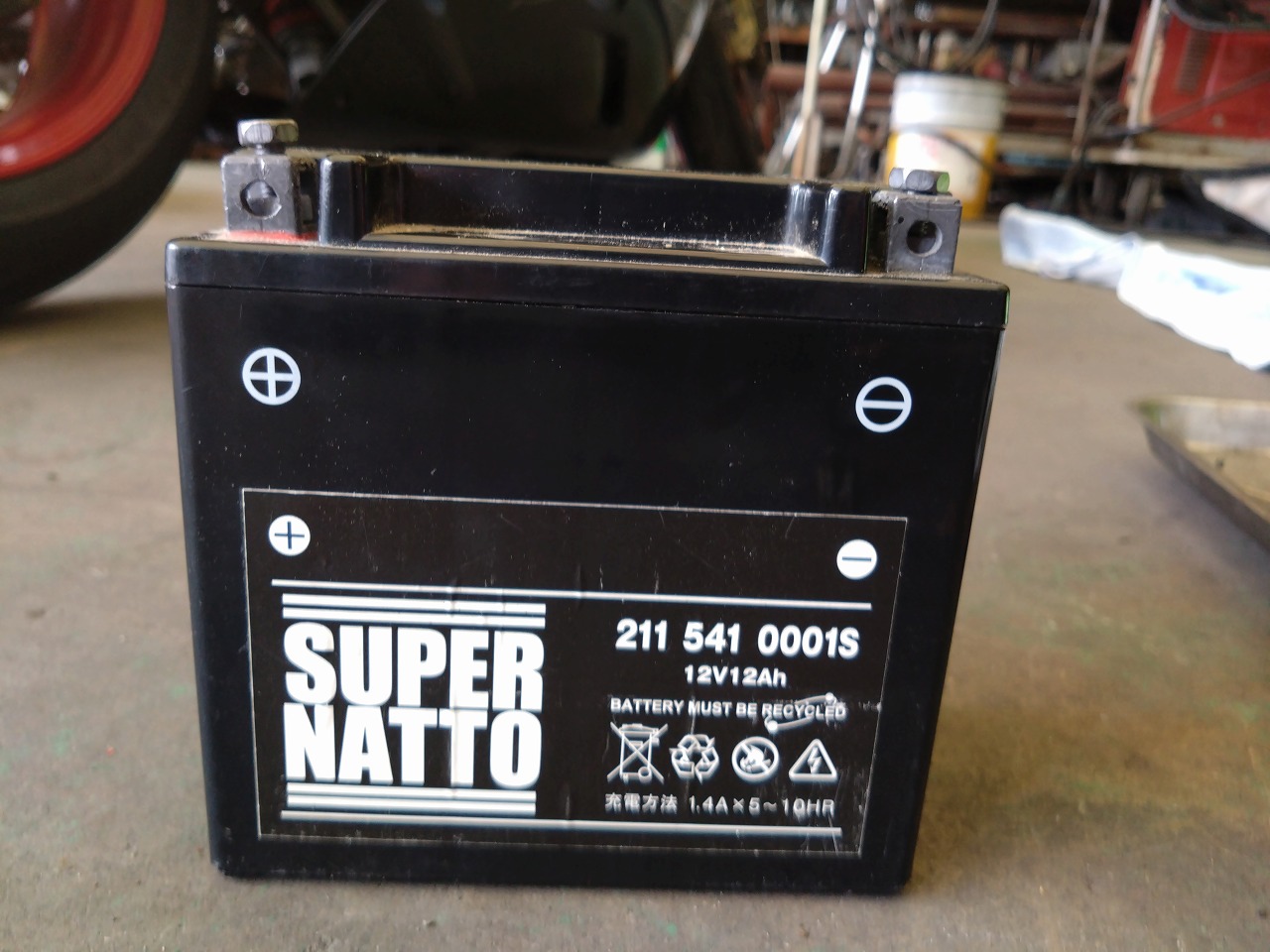 ZX-12R（A1）バッテリー突然死(；ﾟДﾟ) - D-EVO