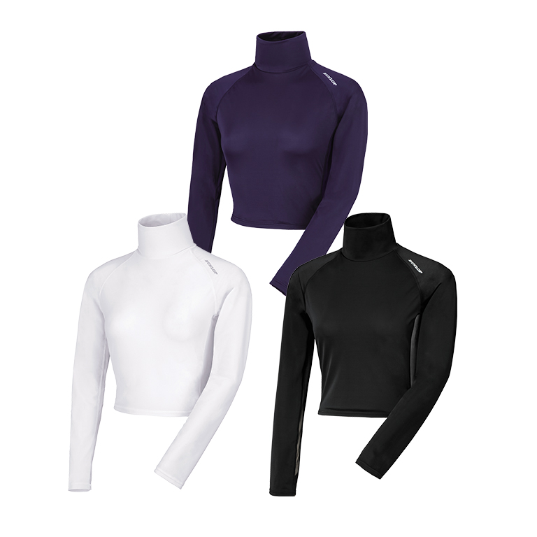 UVカットアンダーウエア（長袖ハイネック／ハーフ丈） TAC-8004W