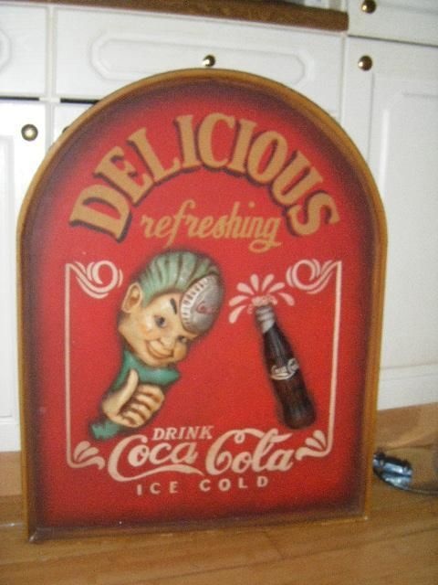 Wooden Sign Coca Cola Sprite Boy | Collectors Weekly