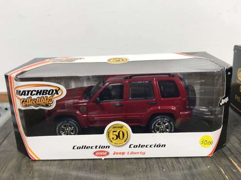 Matchbox collectibles 2002 Jeep Liberty model car. 2d - Lil Dusty
