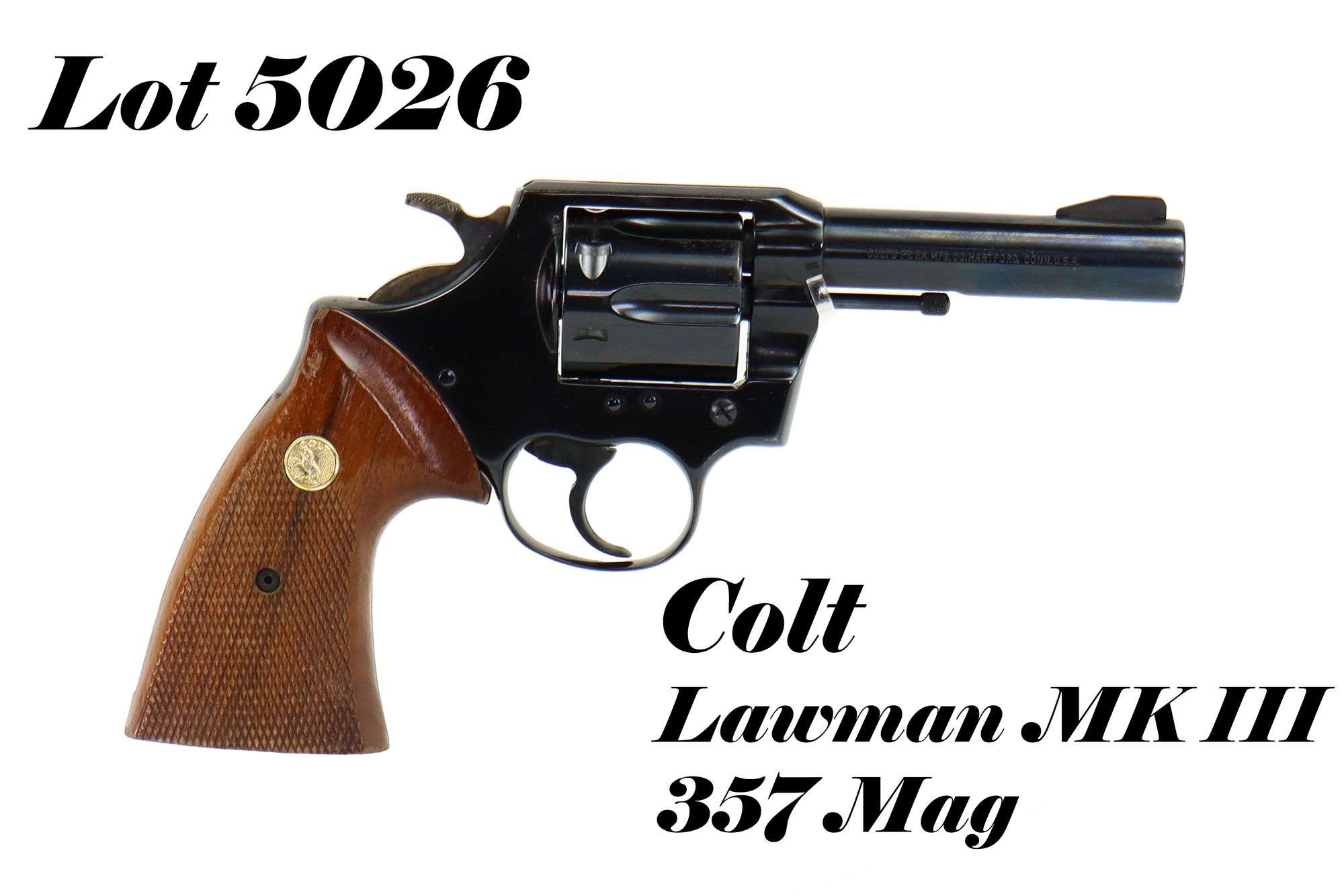 Colt Lawman MK III 357MAG Double Action Revolver - RES Auction