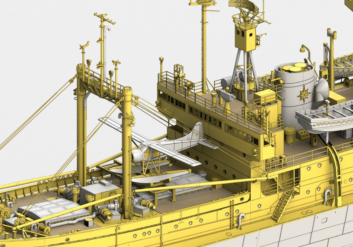 1/250 南極観測船 宗谷 第三次南極観測隊 - (株)ビーバーコーポレーション