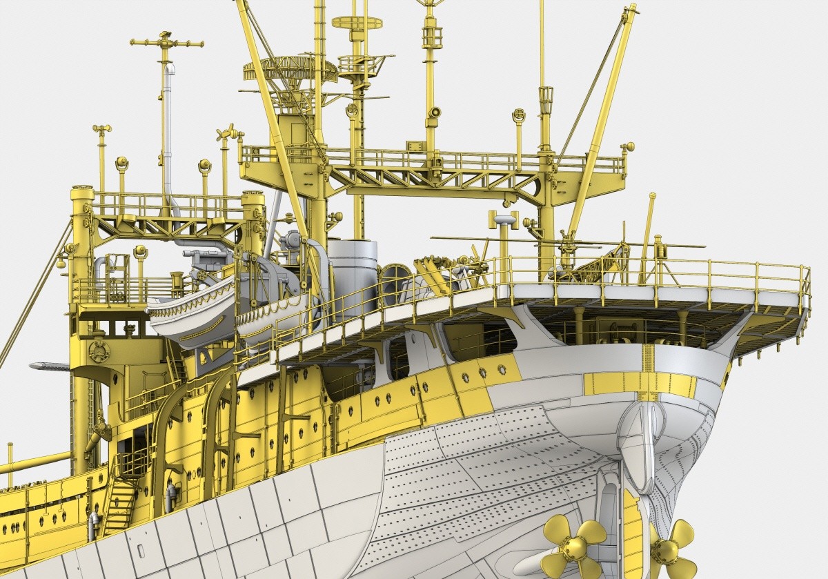 1/250 南極観測船 宗谷 第三次南極観測隊 - (株)ビーバーコーポレーション