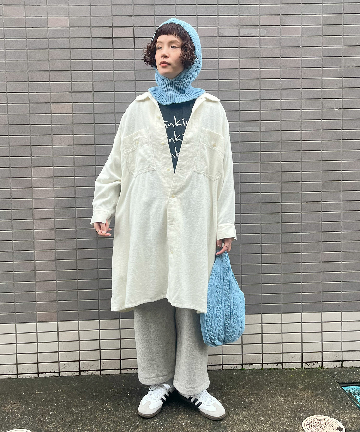 AMBIDEX Store ○CABLE KNIT バラクラバ(F MIDNIGHT): buoybuoy