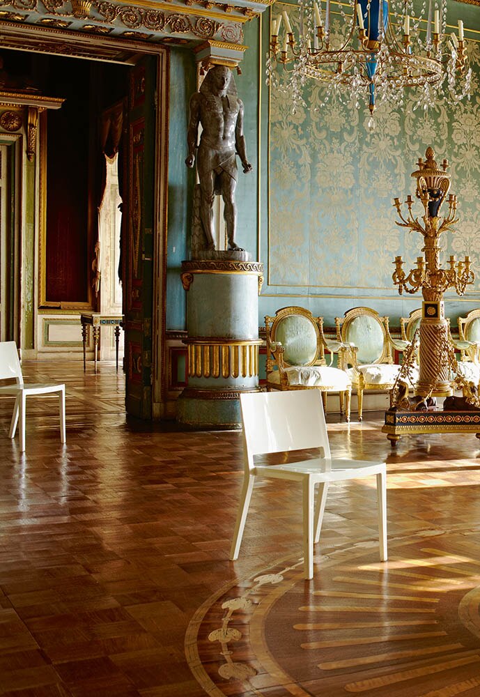 Kartell Chairs LIZZ MAT (2 chairs) WHITE | Kartell