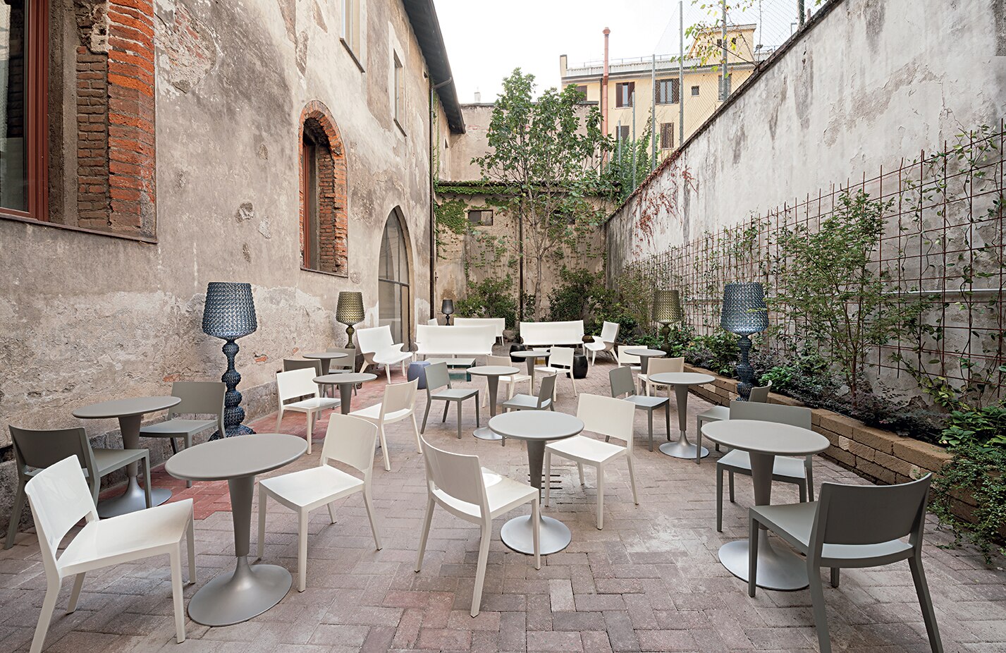 Kartell Chairs LIZZ MAT (2 chairs) WHITE | Kartell