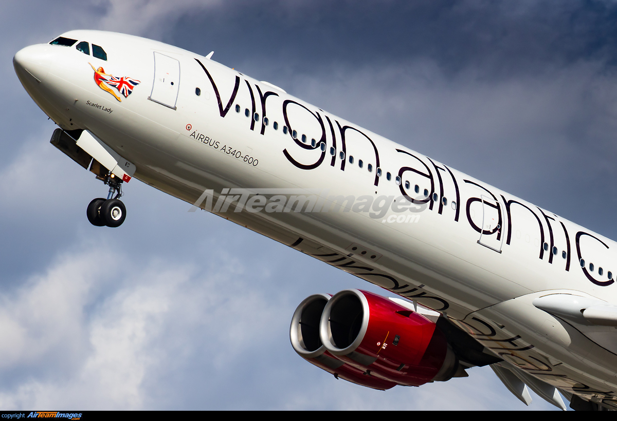 Airbus A340-642 Virgin Atlantic Airways G-VRED - AirTeamImages.com