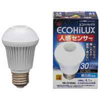 人感センサー付LED電球 昼白色 LDA4N-H-S4 | 電池・管電球 | 介護用品