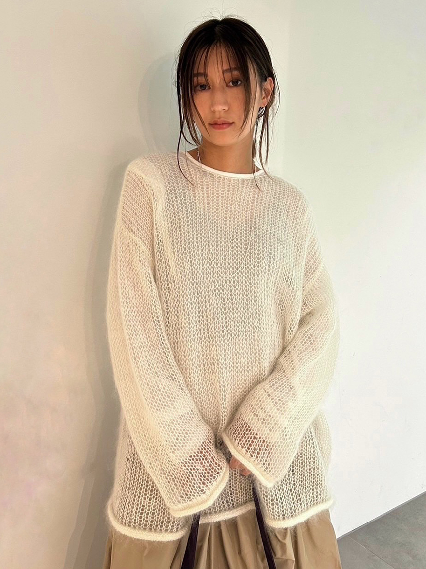 オーガニックコットン強撚天竺トップス(カットソー)｜トップス｜emmi