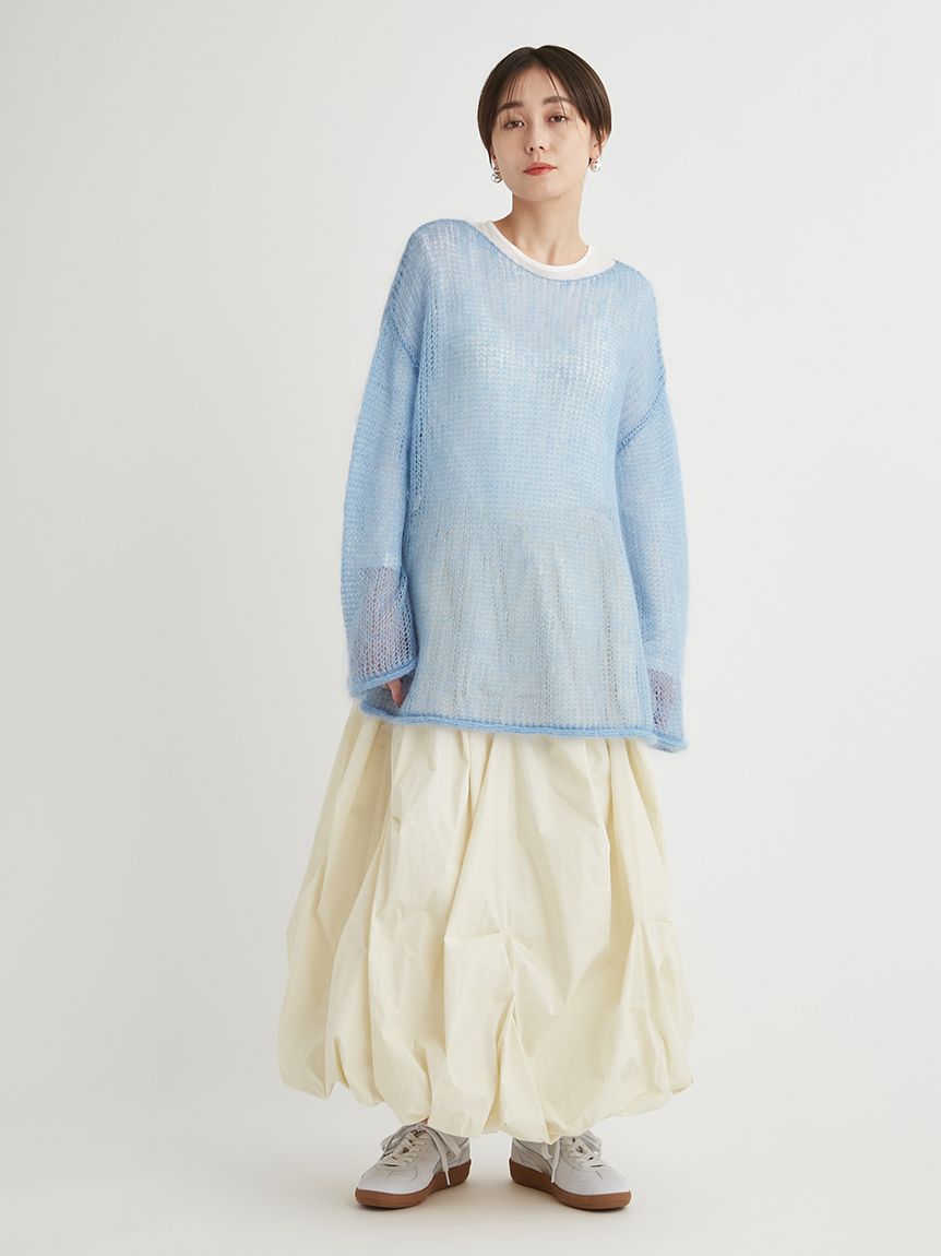 オーガニックコットン強撚天竺トップス(カットソー)｜トップス｜emmi