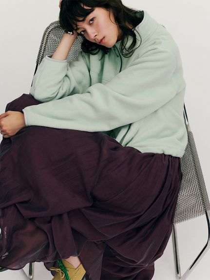 コンパクトサイズフリースブルゾン(ブルゾン)｜アウター｜Mila Owen