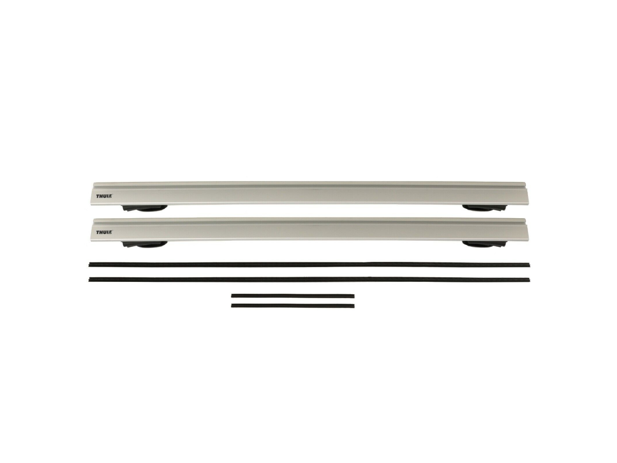 Subaru Aero Extended Roof Cross Bars Chrome Set Of Two By Thule