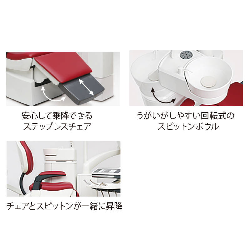 ◇歯科用チェアユニットコンフォートプレミアム CP-KF オーバーアーム