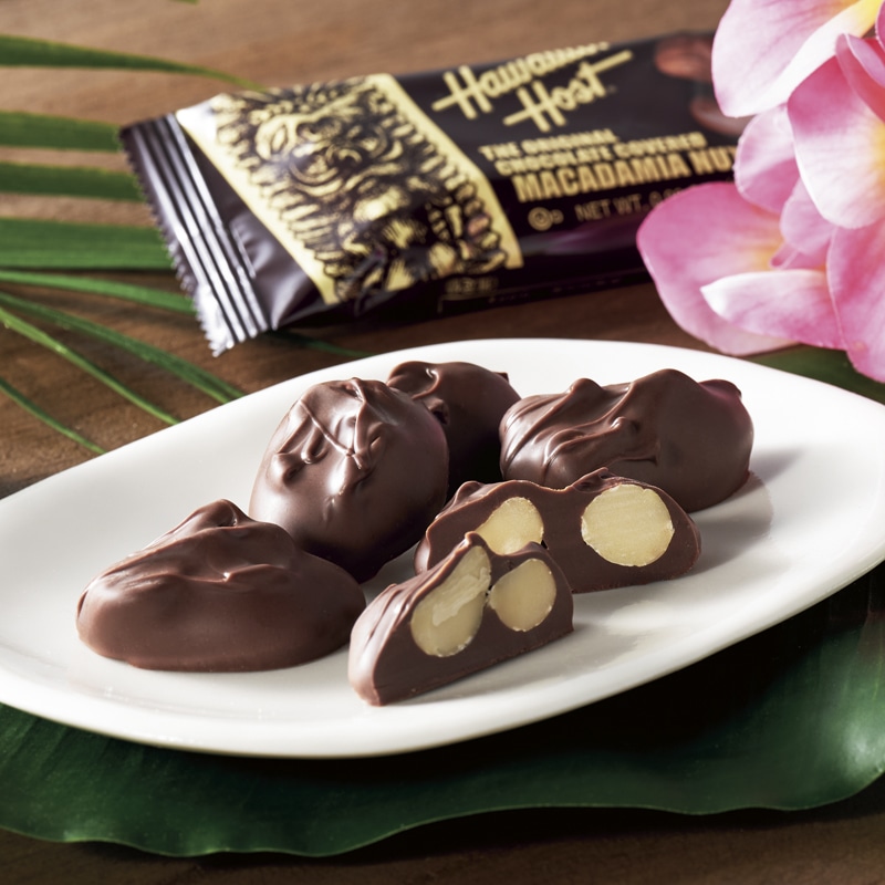 ハワイアンホースト＞マカダミアナッツチョコレート 2個入×10｜郵便