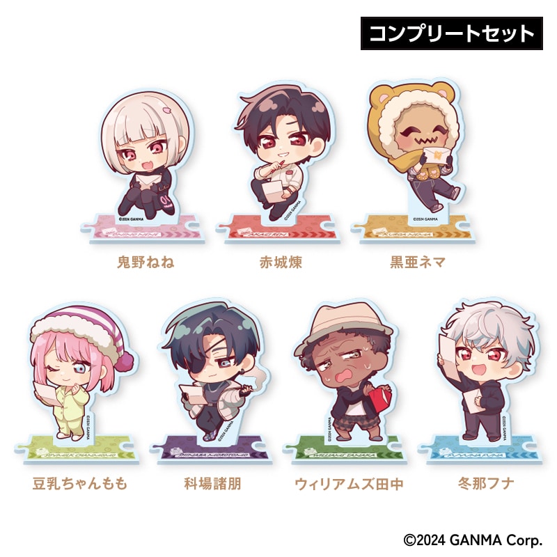 ストグラ」3周年記念 アクリルブロック 鬼野ねね＆ヴァンダーマー