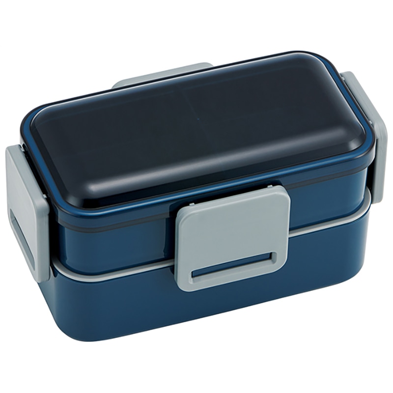 抗菌食洗機対応2段ふわっと弁当箱 850ml ネイチャーカラー