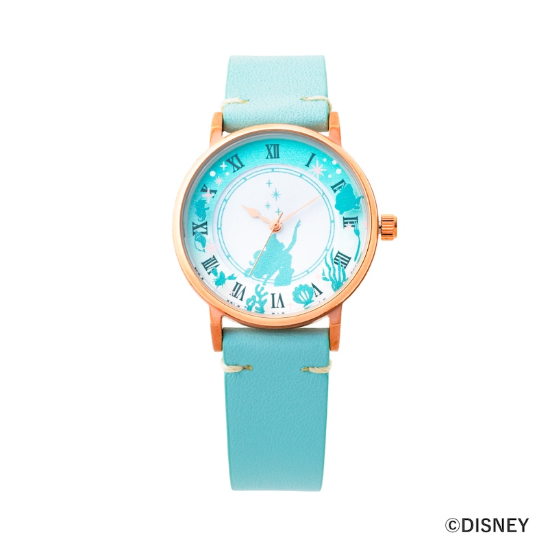 グランドール Disney プリンセスレディスソーラーウォッチ アリエル