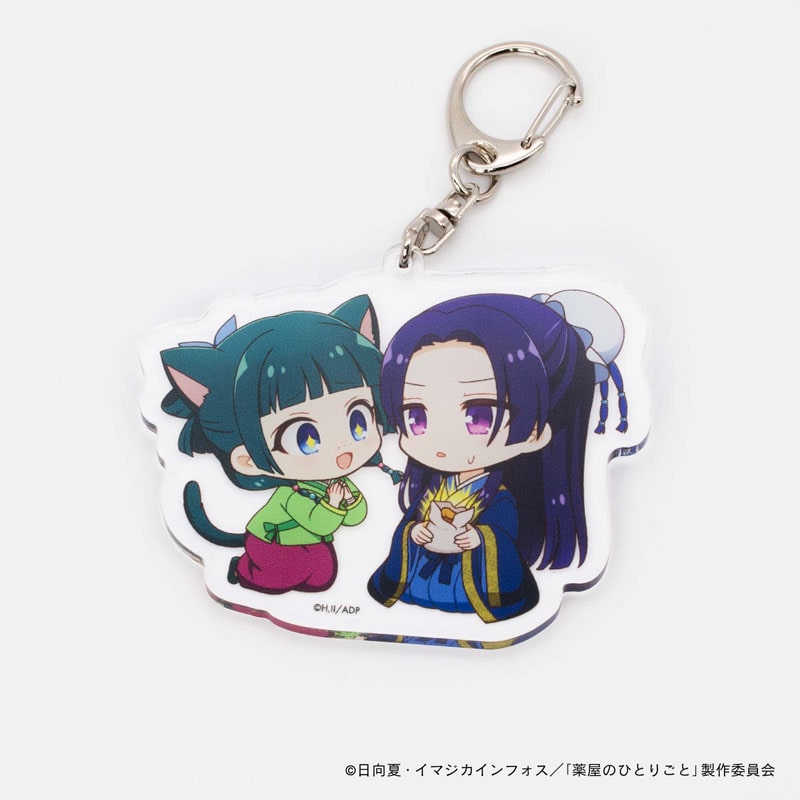 薬屋のひとりごと アクリルキーホルダー・猫猫と壬氏 茶会｜郵便局の